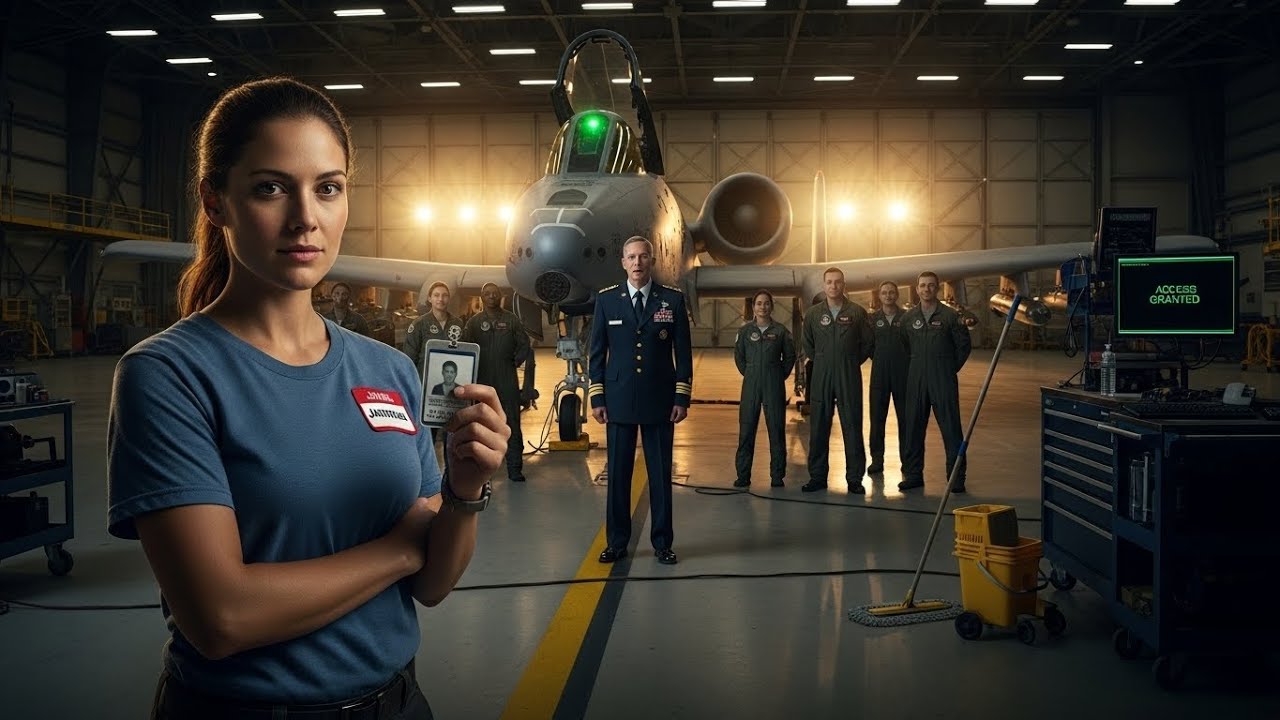 Admiral Mocked the Janitor—Seconds Later She Flew the A-10 He Couldn't