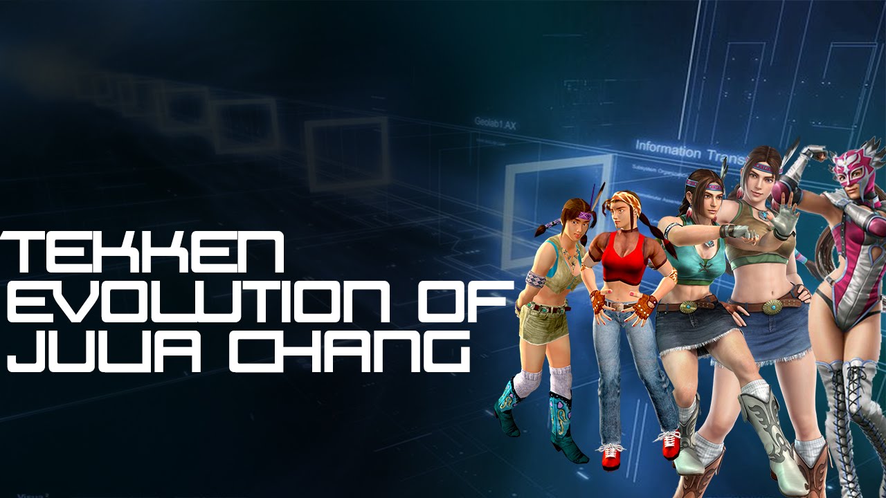 Tekken - Evolution of Julia Chang 1997 - 2013