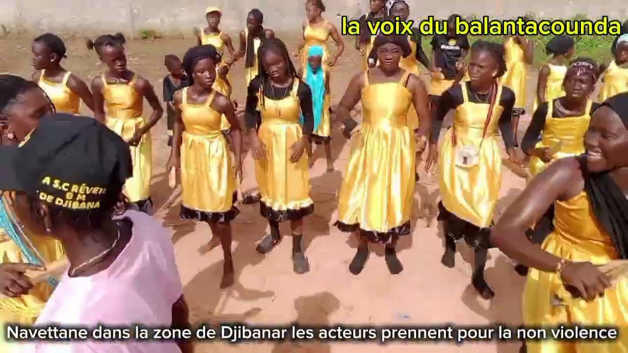 Navettane dans la zone de Djibanar les acteurs prennent pour la non violence.