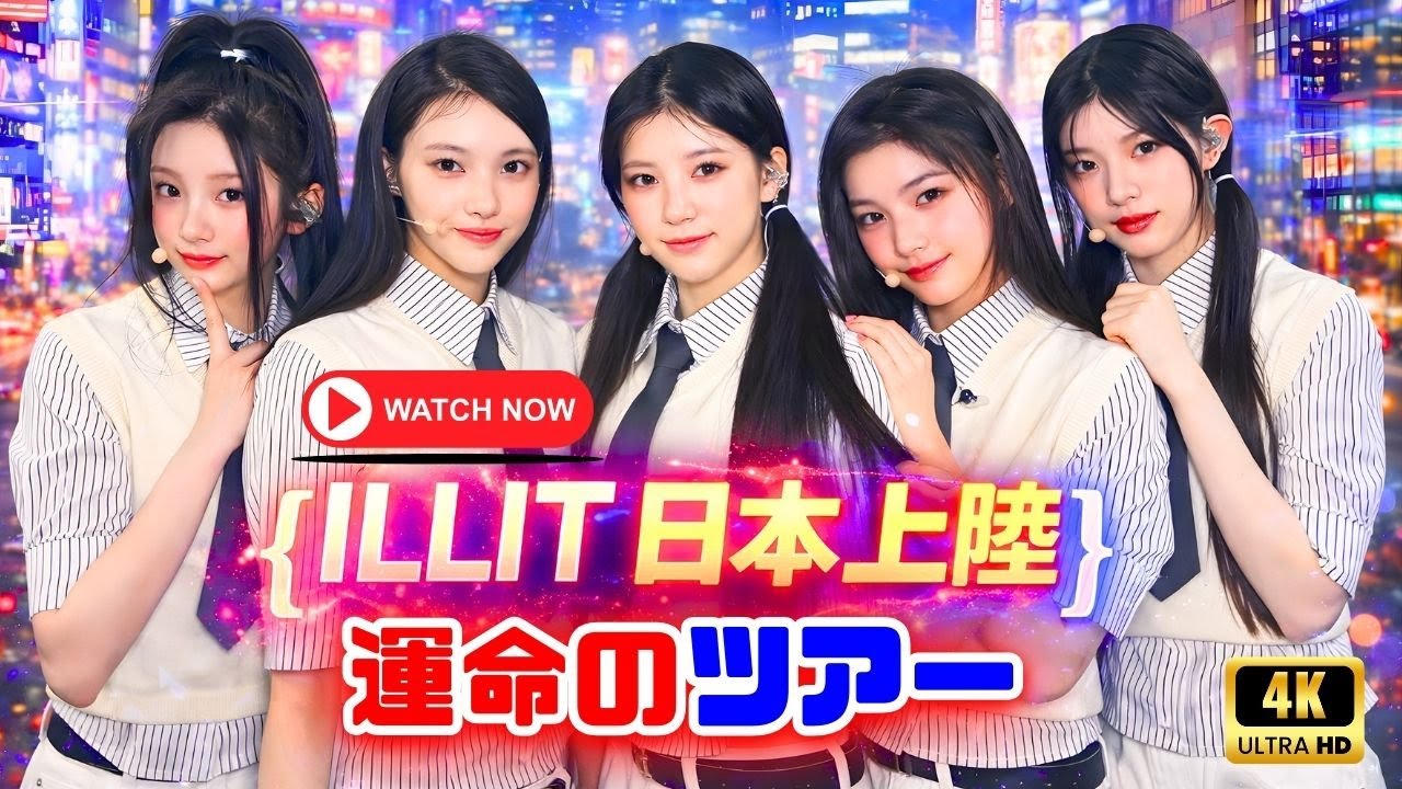 ILLIT日本ツアー開催決定｜「PRESS START︎︎❤」がついに始動｜5都市11公演で新世界が起動する瞬間 
