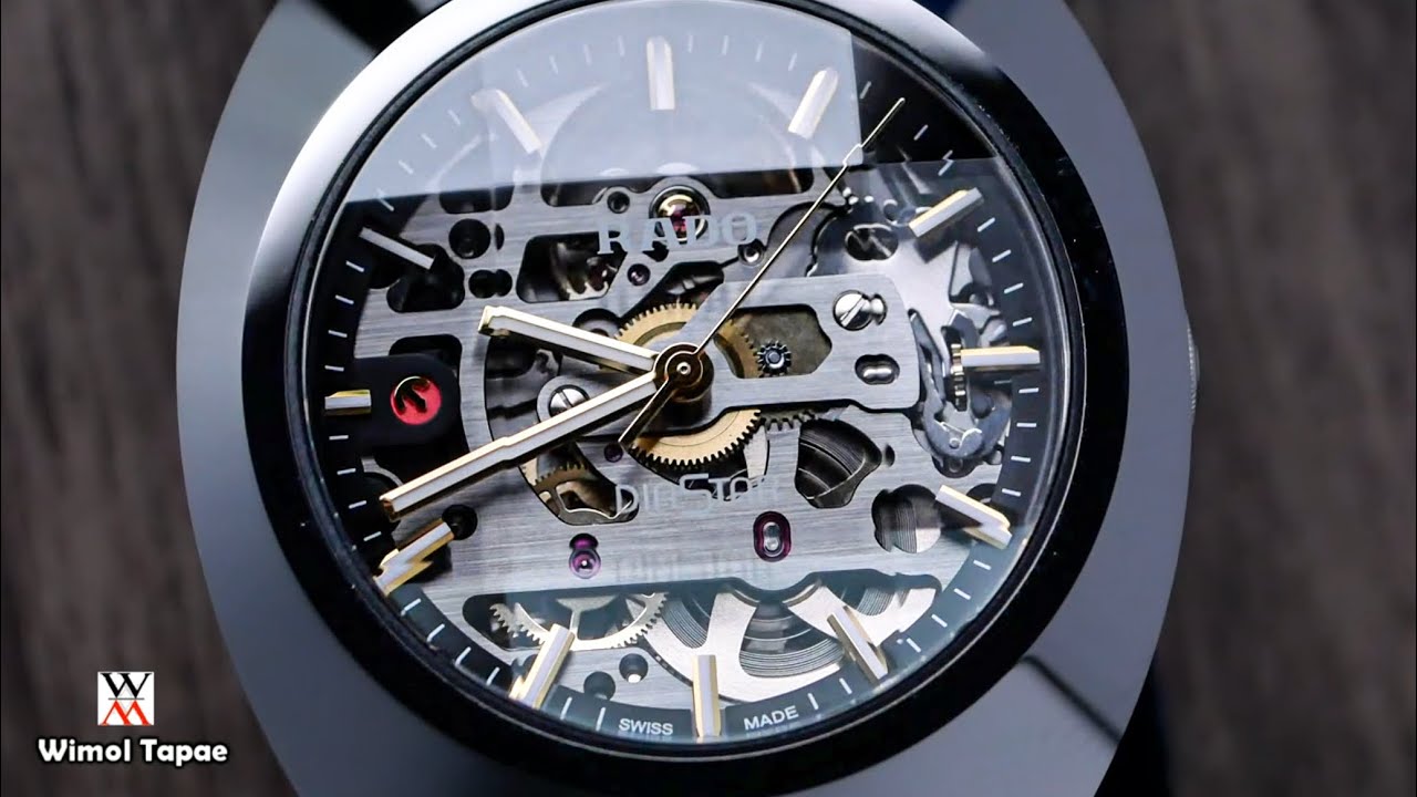 นี่คือนาฬิกาเปิดหน้าที่ดีที่สุด! Rado Diastar Skeleton 38mm - Wimol Tapae