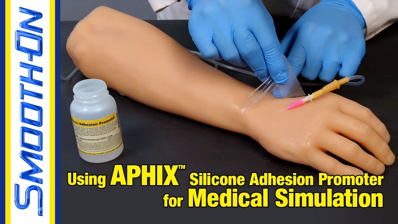 Using APHIX&trade; Silicone Adhesion Promoter for Medical Simulation Applications