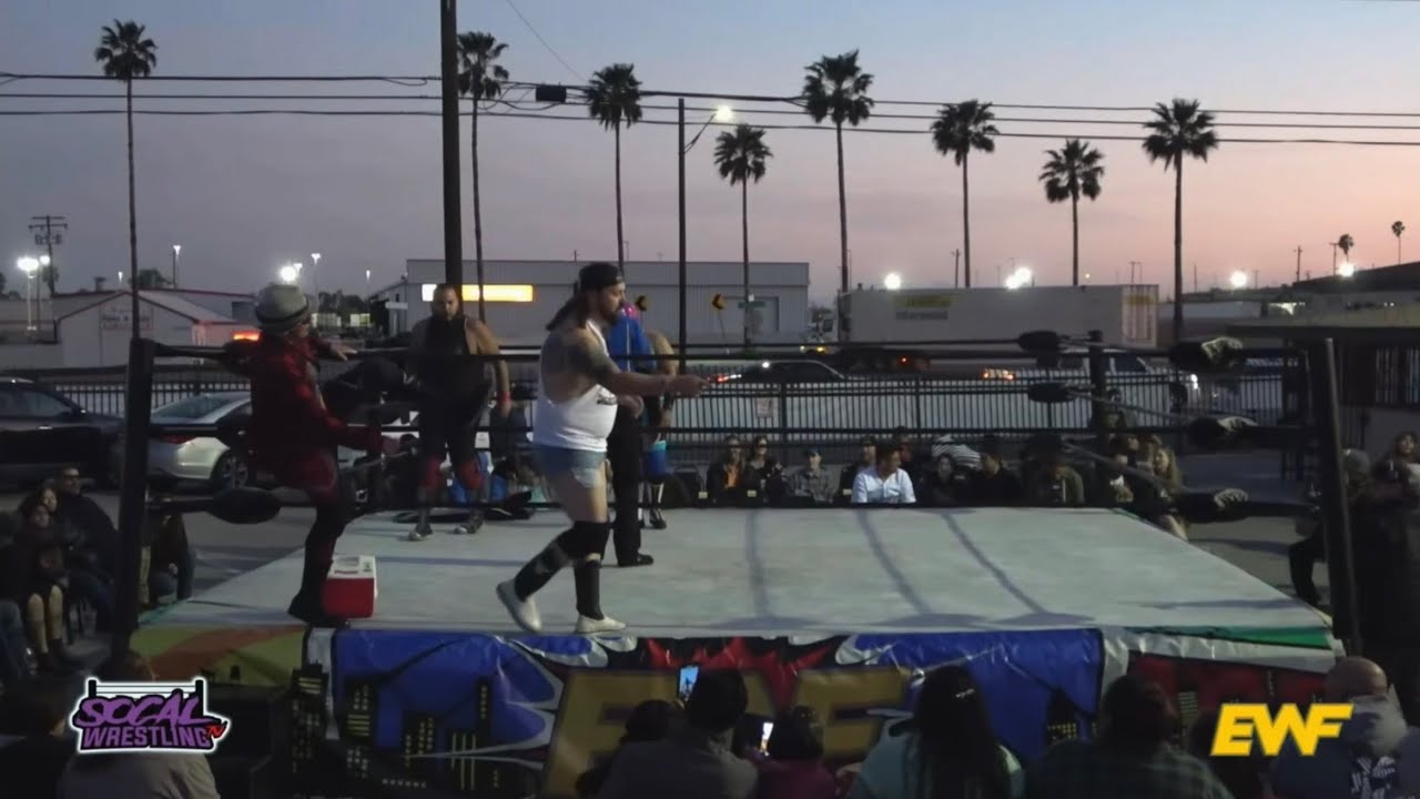 #EWFVault: Easter Suplex Hunt - Ray Malvado & Michael Badwolf vs Vato Loco & Trailer King (04.08.23)