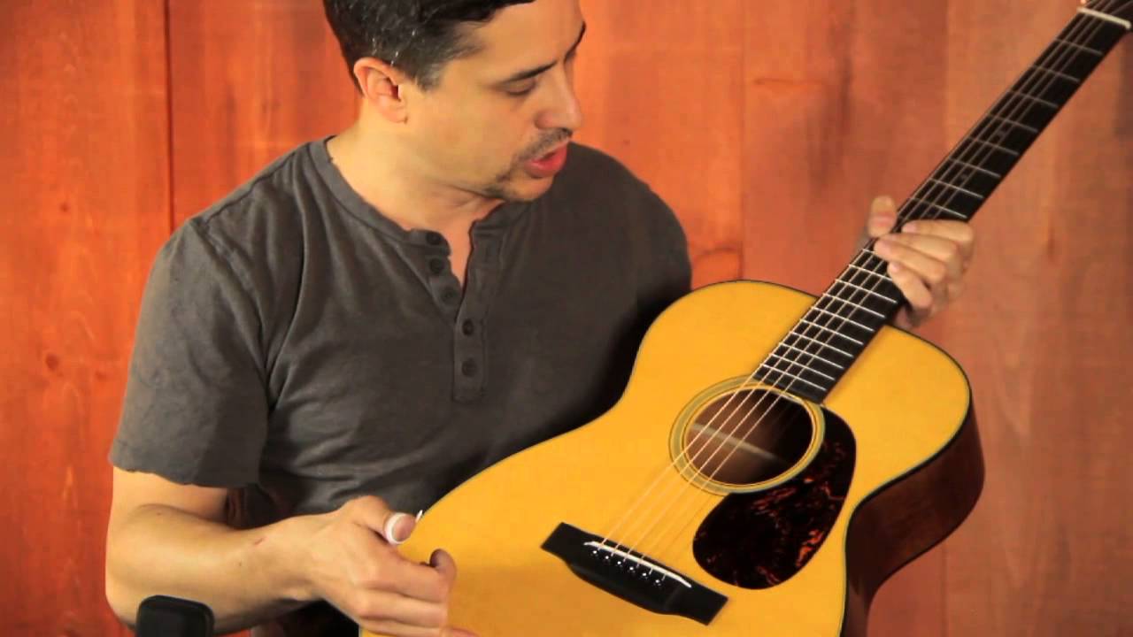 Martin Marquis Collection 00-18V Acoustic Guitar Demo