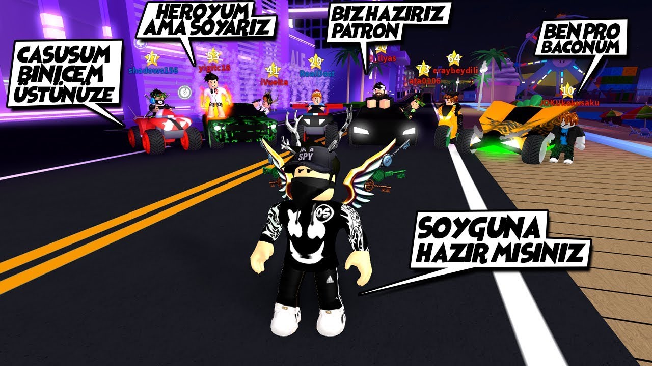 B&Uuml;Y&Uuml;K SOYGUN 1.G&Uuml;N - 7 SU&Ccedil;LU 15 POLİS / Mad City Roleplay / Roblox T&uuml;rk&ccedil;e