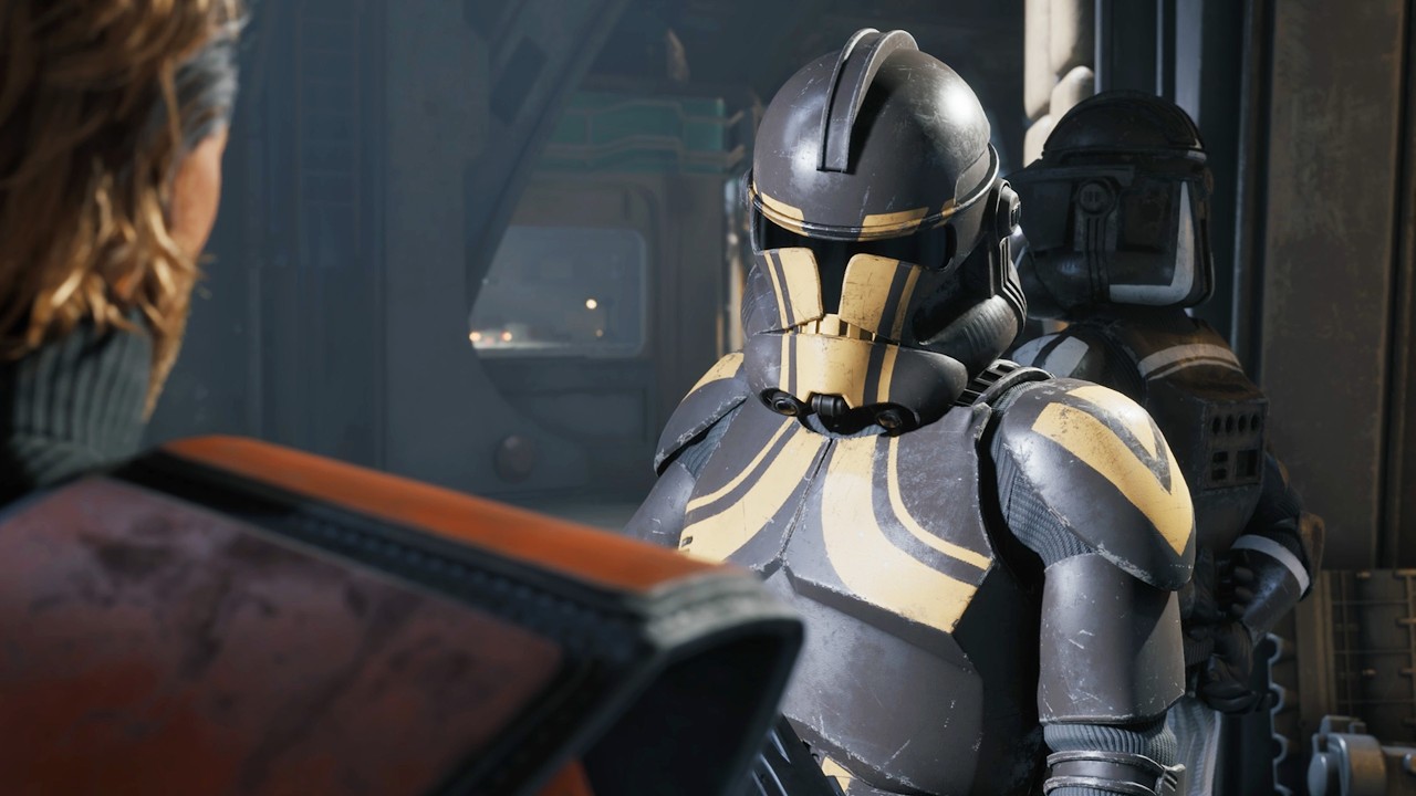 Реакция всех присутствующих на батальон &laquo;Stillwatch&raquo; в &laquo;Логове&raquo; &mdash; Star Wars Zero Company