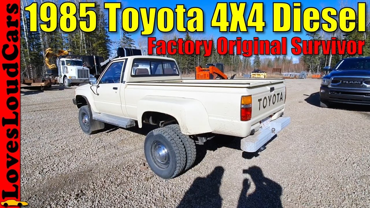 1985 Toyota pickup 4X4 diesel