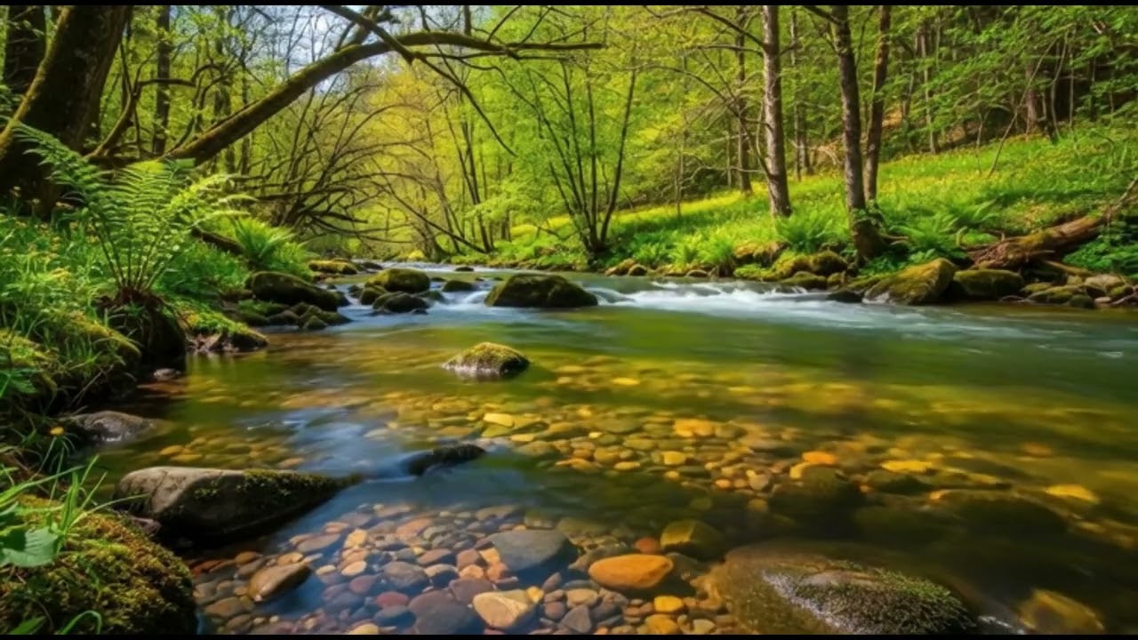 FOREST SOUNDS, GENTLE NATURE SOUNDS, CHIRPING BIRDS, RELAXING