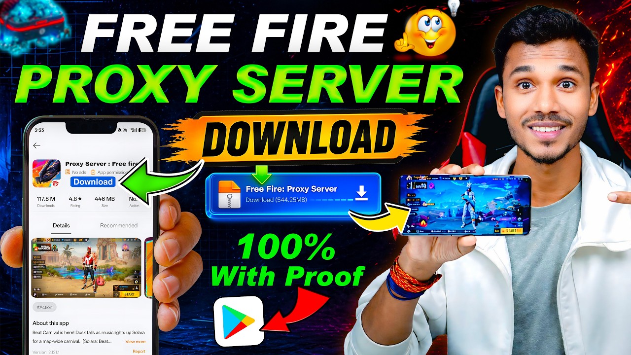 How to Download Free Fire Proxy Server 2026 | Free Fire Proxy Server Kaise Download Kare #freefire
