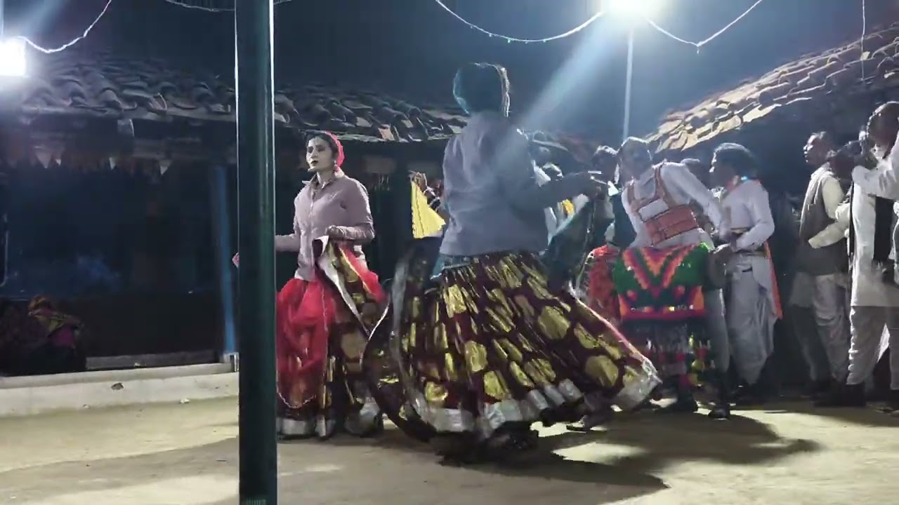 नच नारी ने क्या गजब का डांस किया हाथीडोल की सोबत खापा में 