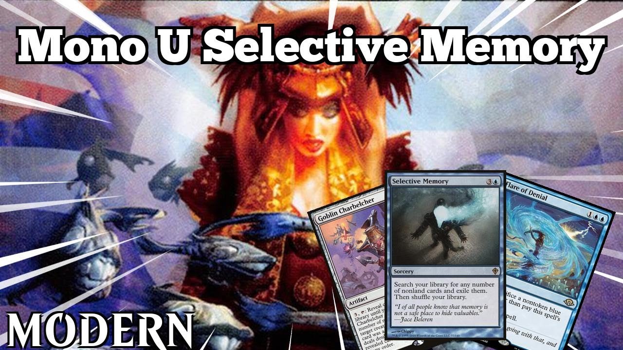 Consistent, Resilient & PRETTY POWERFUL | Mono U Selective Memory | Modern | MTGO