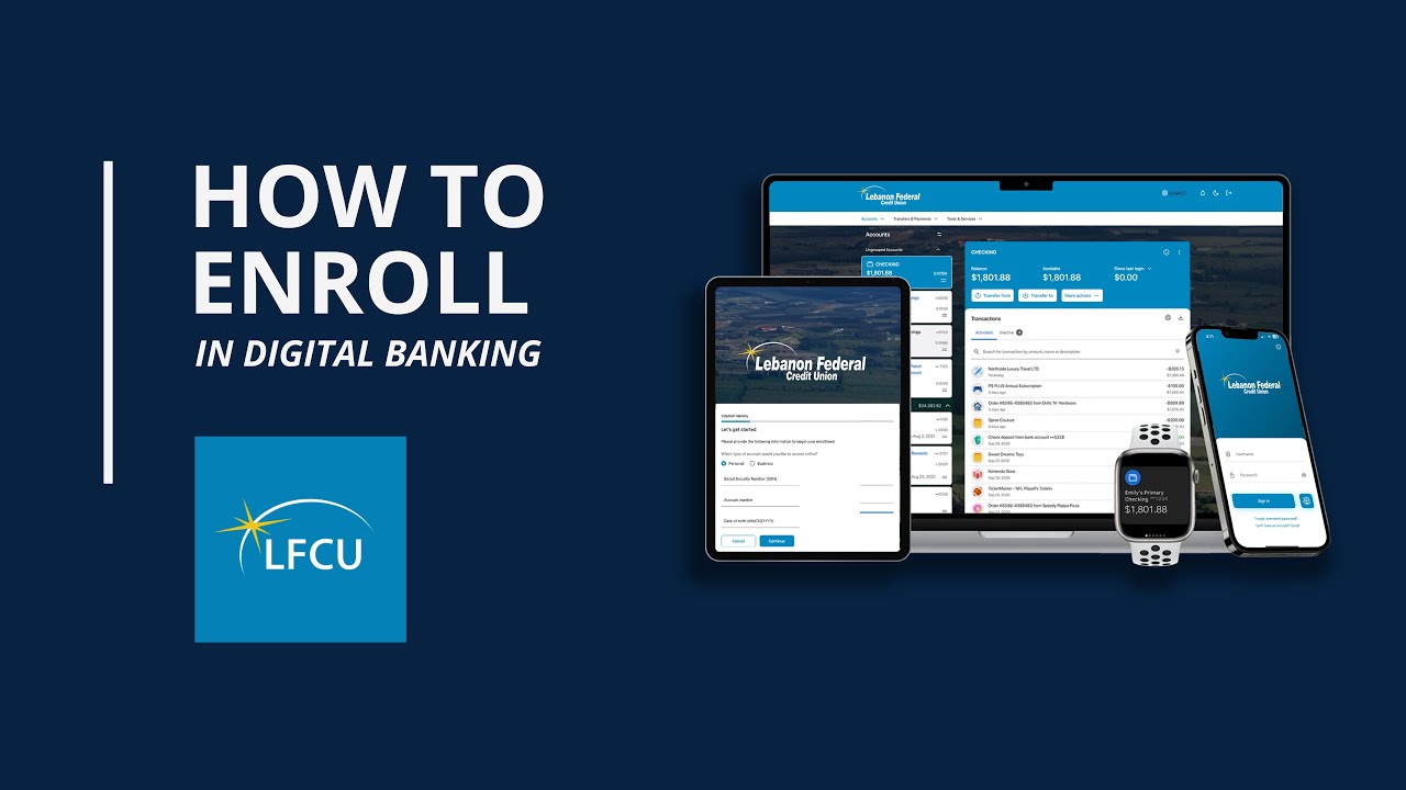 How to Enroll in Digital Banking