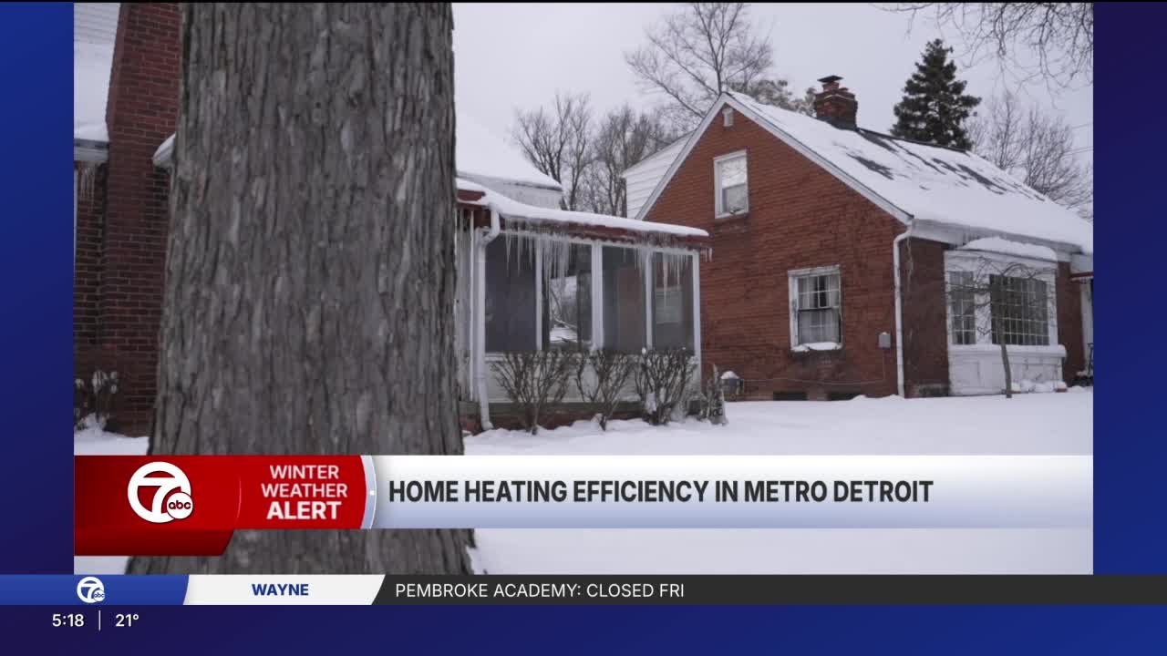 Home heating efficiency in metro Detroit