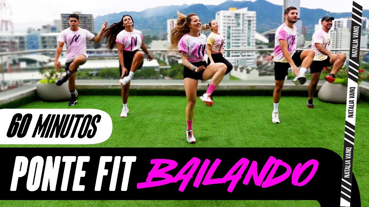 🔥1 HORA BAILE FIT INTENSO en CASA #134. Quema calorías en casa -Intense Zumba Class-Natalia Vanq