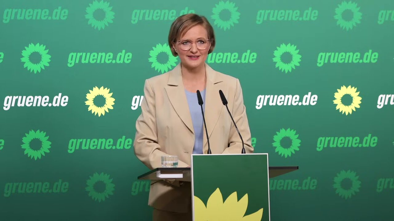 Pressekonferenz mit Franziska Brantner  am 19.05.2025