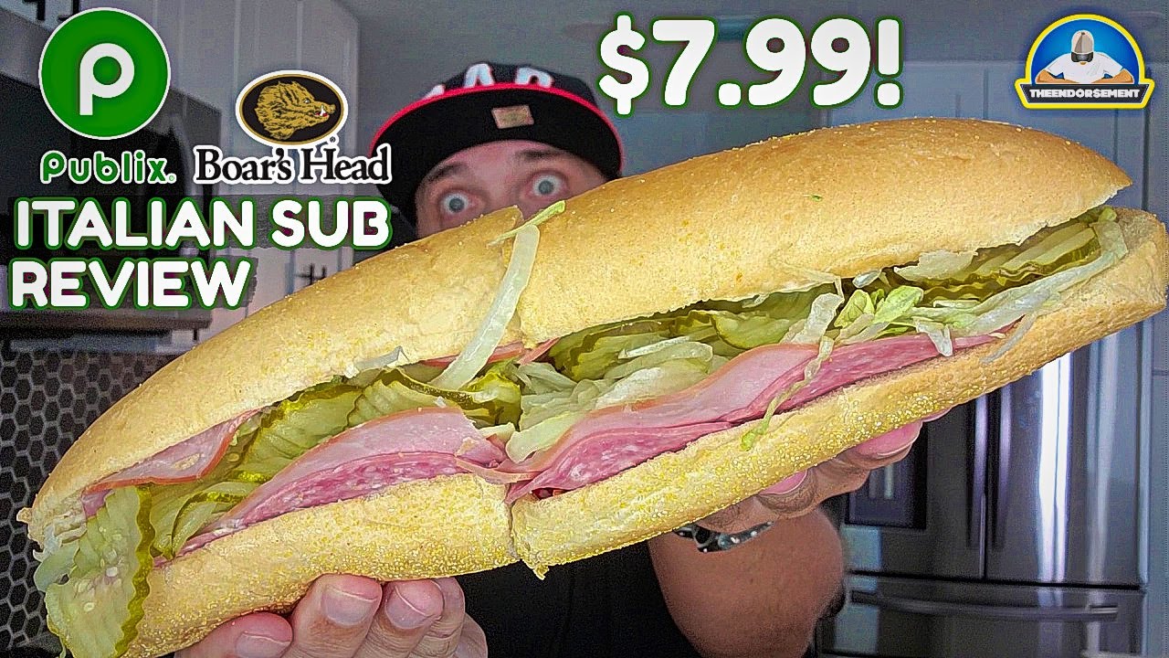 Publix® Italian Pub Sub Review! 🤩 | $7.99! 😮 | theendorsement
