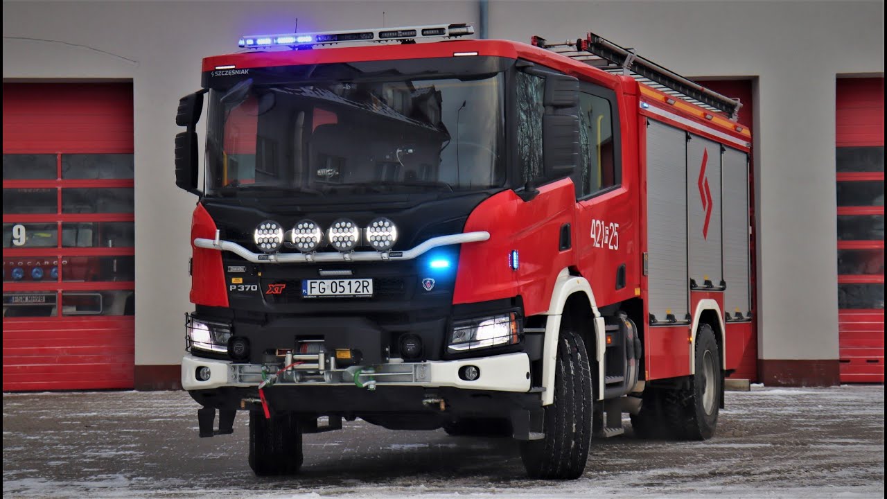 Prezentacja: GCBA 5/36 Scania P370 XT - PS Szczęśniak | JRG PSP Świebodzin