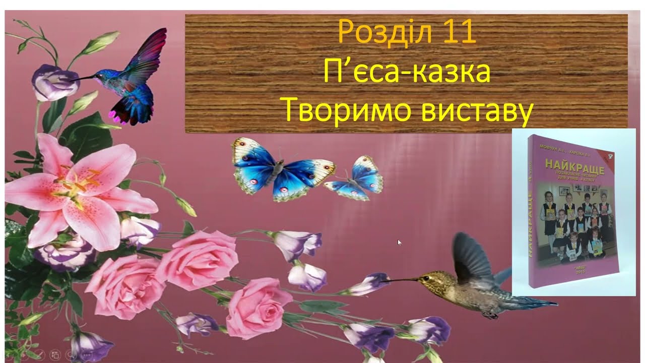 Робота з дитячою книжкою. 4 клас. Леся Мовчун. Горіхові принцеси. Розділ 11. частина 7. Найкраще