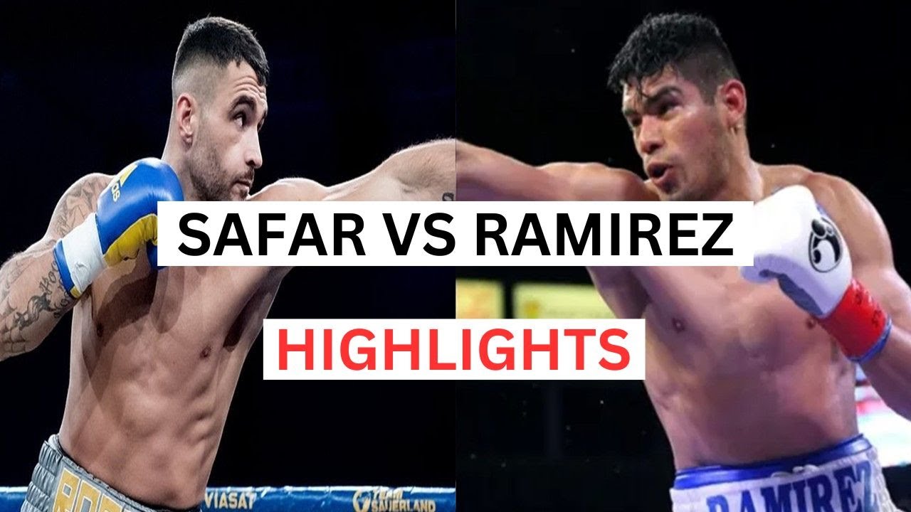 Gilberto Ramirez vs Robin Sirwan Safar Highlights & Knockouts