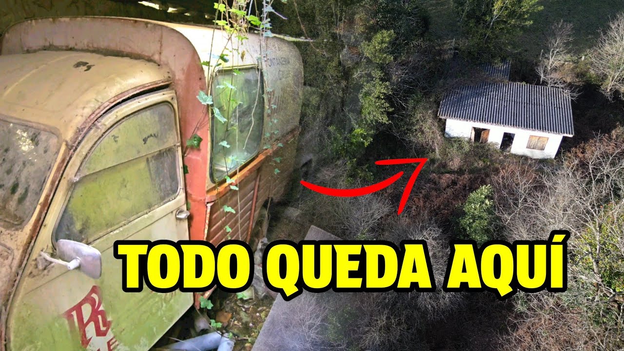Encontré una CASA Y UNA CABAÑA ABANDONADAS ¡CON SORPRESA!