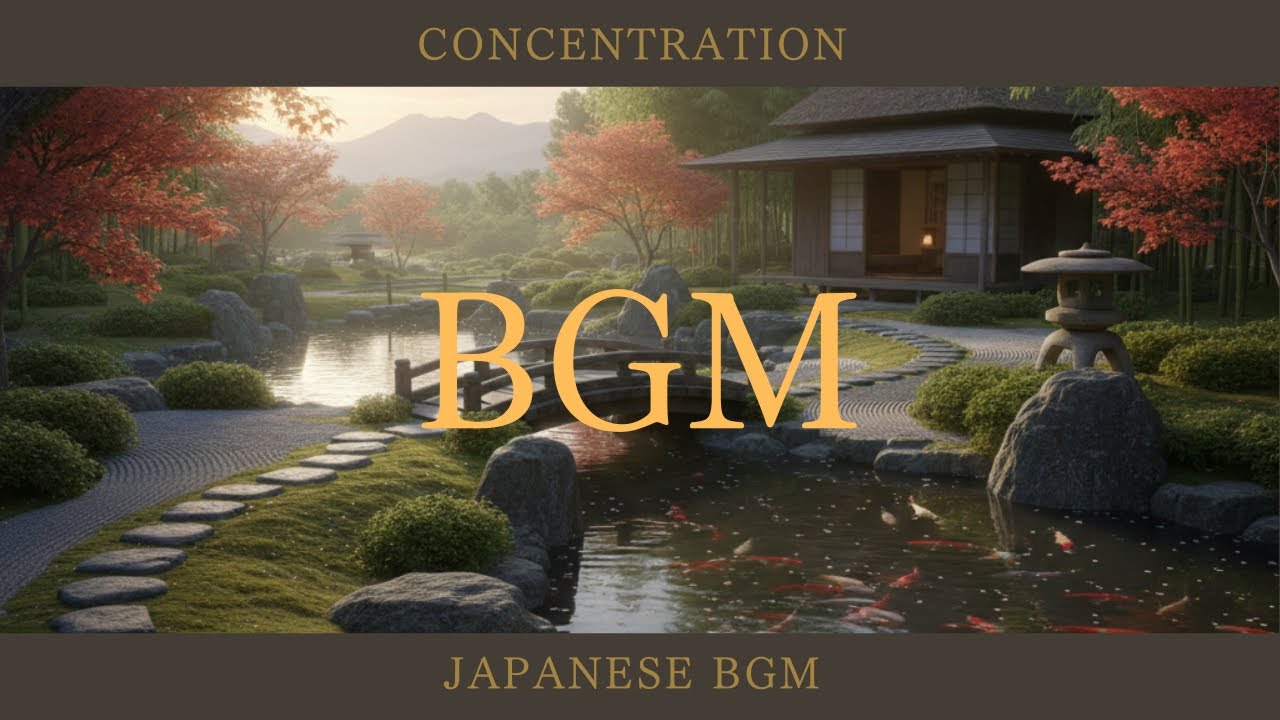 【JAPANESE BGM】Calming Japanese melodies for 2 hours