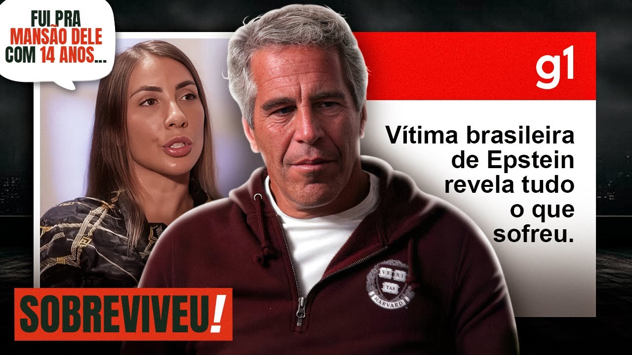 BRASILEIRA QUE SOBREVIVEU A EPSTEIN CONTA TUDO QUE SOFREU! 