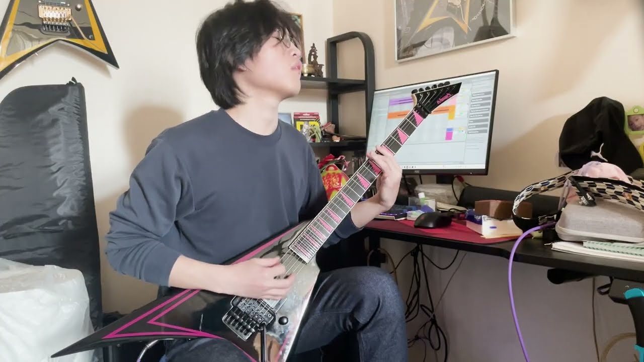 Alpha Tone - 黑思想 guitar cover by Oliver Fong