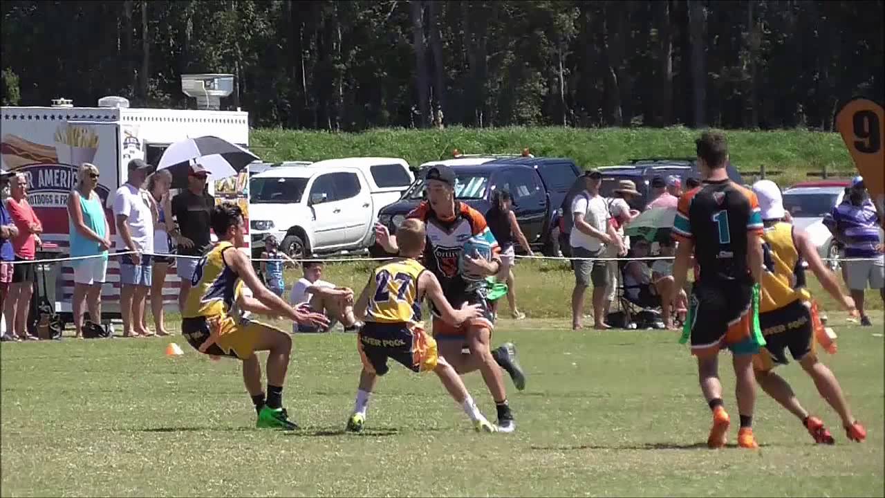 OzTag State Cup 2016 Illawarra Steelers U17 Boy's