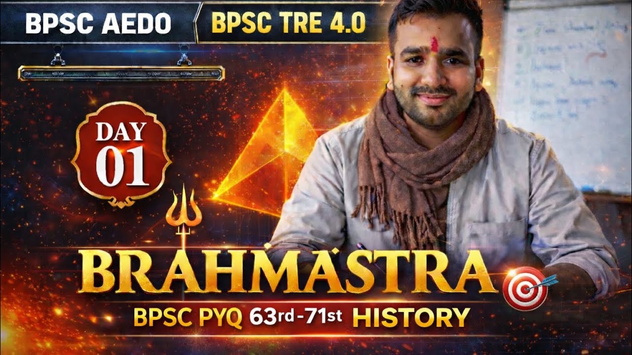 BPSC Modern & Ancient History PYQ | 63rd–71st BPSC Previous Year Questions | Complete Analysis