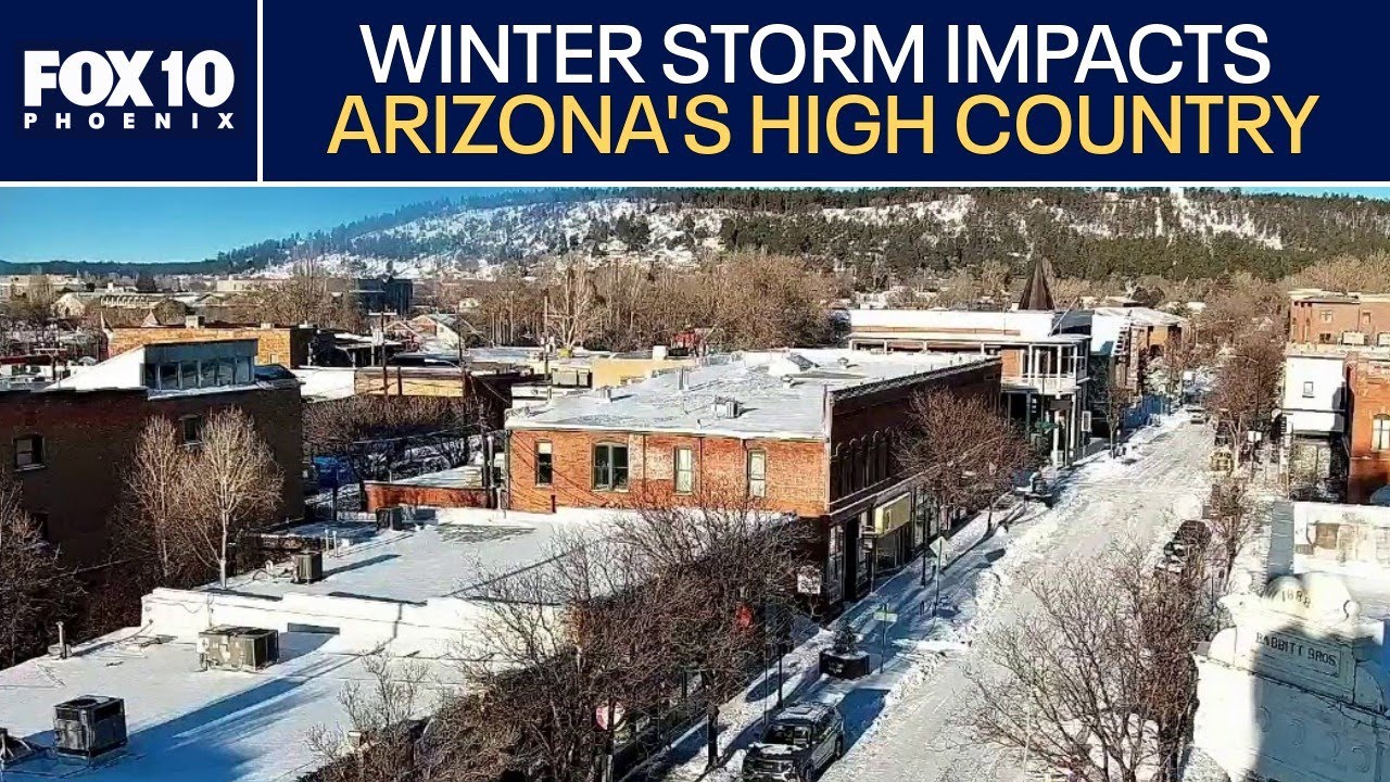 3rd and final winter storm hits northern Arizona | FOX 10 Phoenix