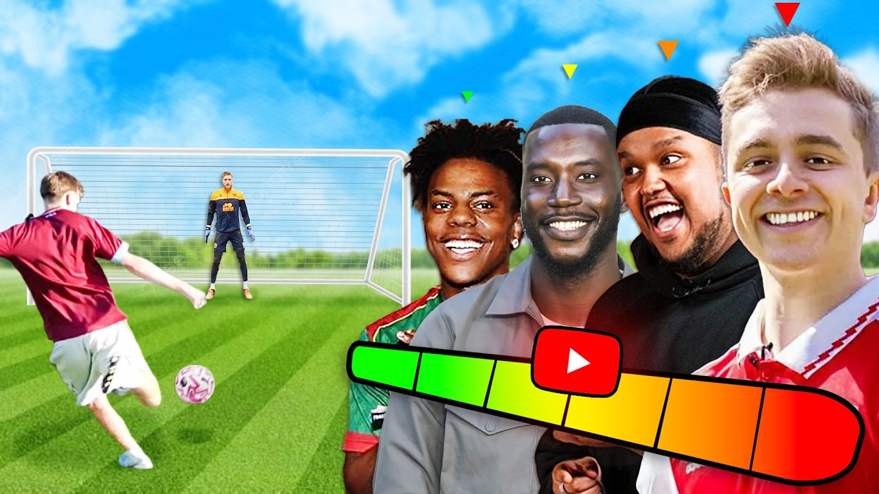 Recreating Famous YouTubers BEST Goals