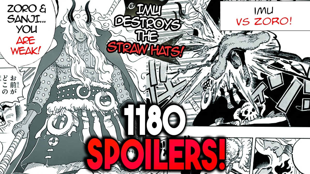 IMU DESTROY'S ZORO & SANJI ONE SHOT!! | ONE PIECE CHAPTER 1180 SPOILERS / RAWS (OP 1180)
