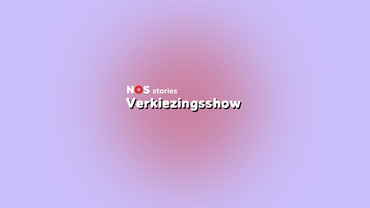 LIVE NOS Stories Verkiezingsshow