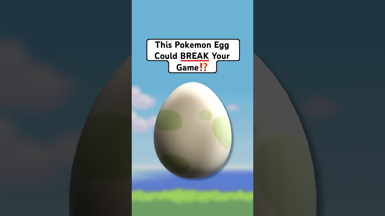 This Pokemon Egg Could BREAK Your Game!? #pokemon #nintendo