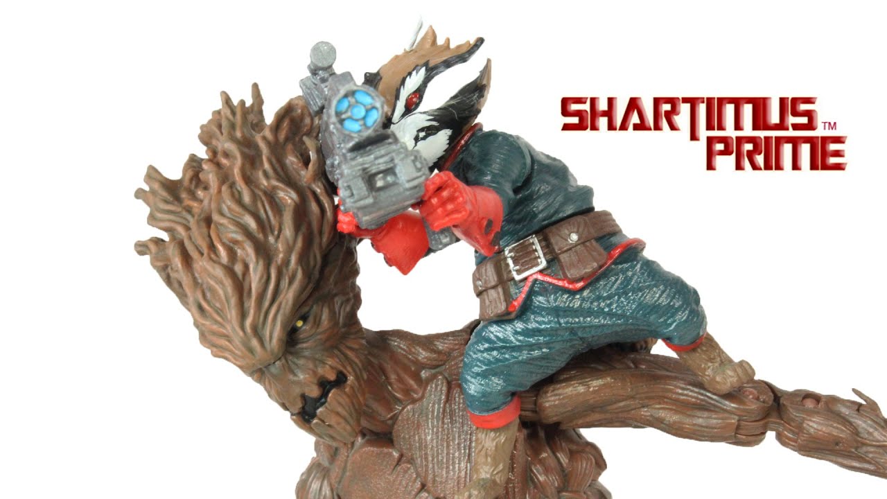 Marvel Legends Rocket Raccoon and Groot Guardians of the Galaxy 5 Pack Set Toy Action Figure Review