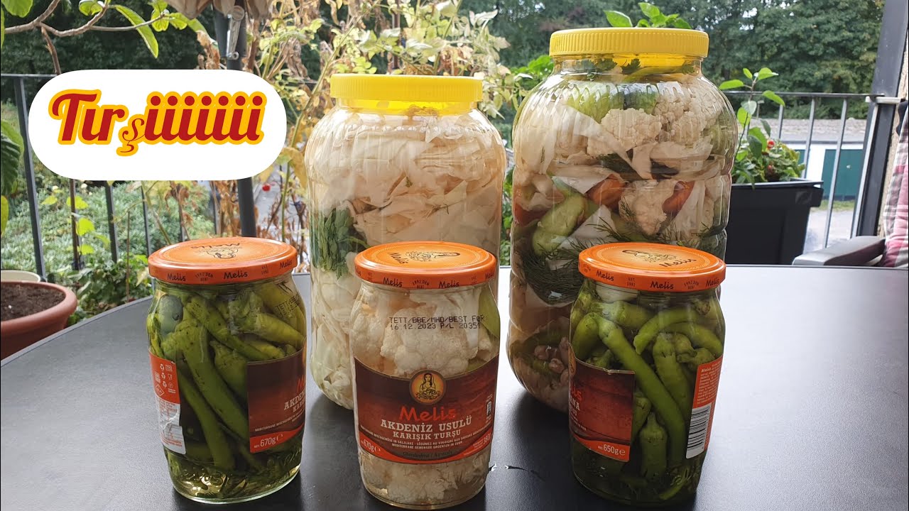Eingelegtes Gemüse Spezial😍💯// ma Tirsi cekir🤩//tursu