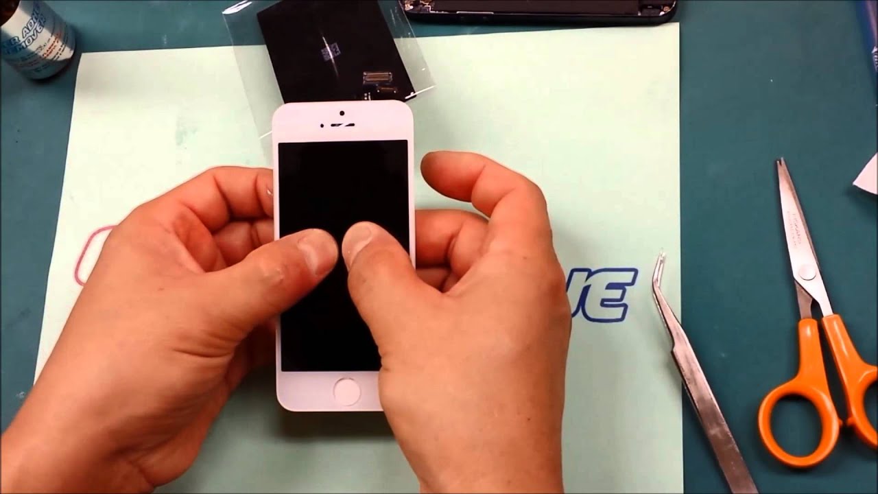 iPhone 5 Screen Glass Only Replacement Repair using Octopus LOCA glue