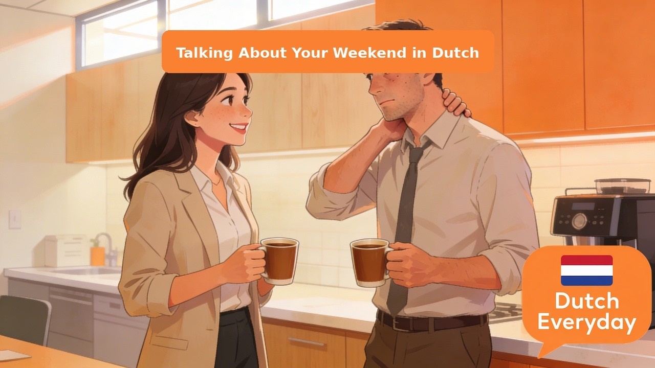 Talking About Your Weekend in Dutch – Dutch Conversation Practice (A2)