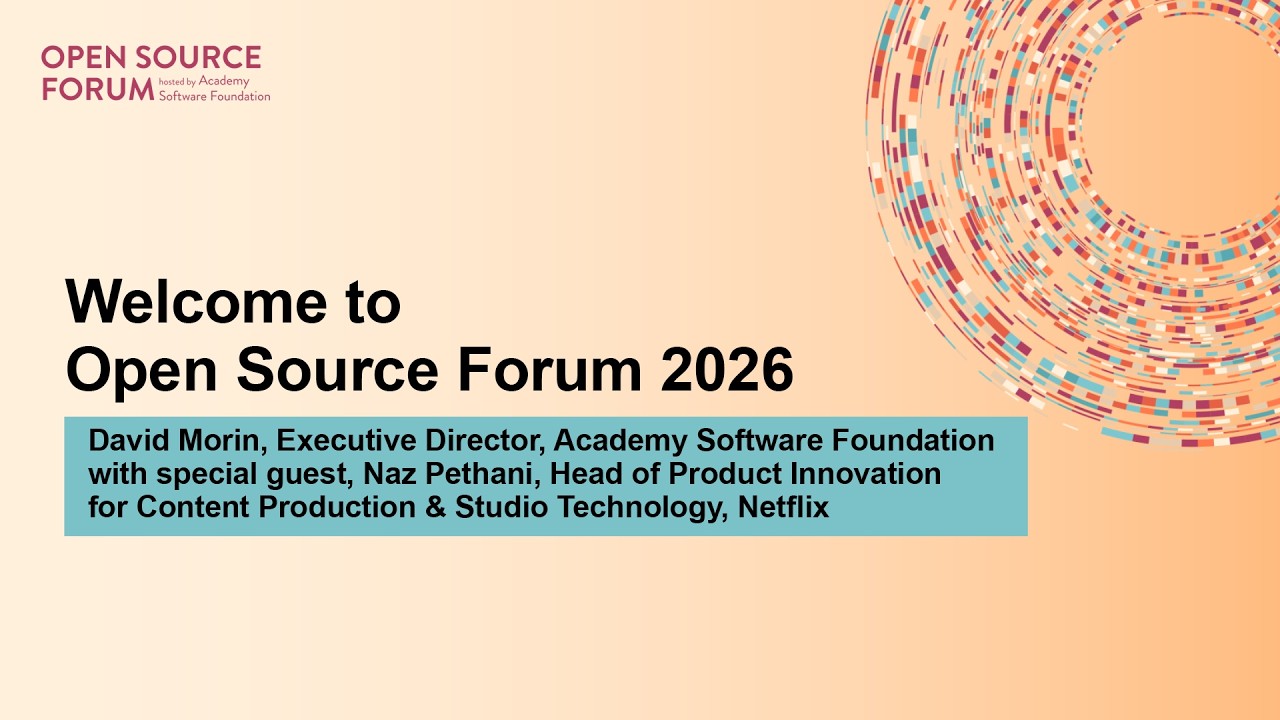 Добро пожаловать на форум Open Source Forum 2026 &mdash; Дэвид Морин и Наз Петани.