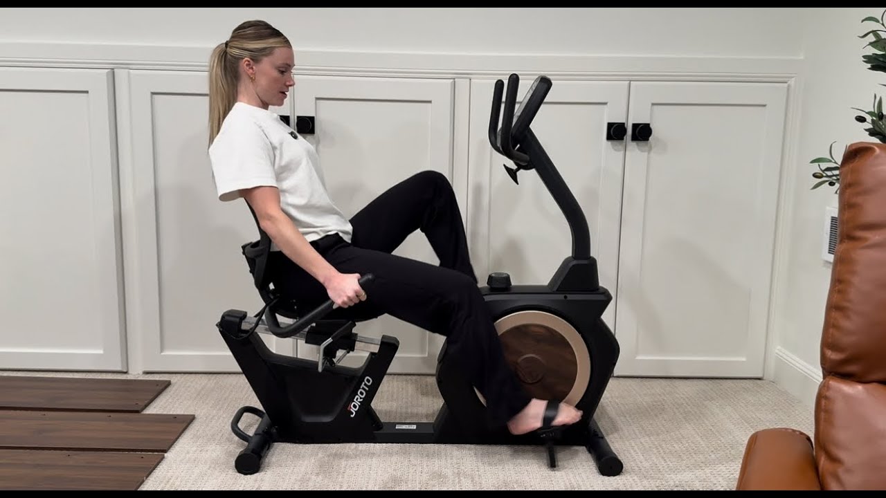 Important Features Here - JOROTO Recumbent Exercise Bike for Home