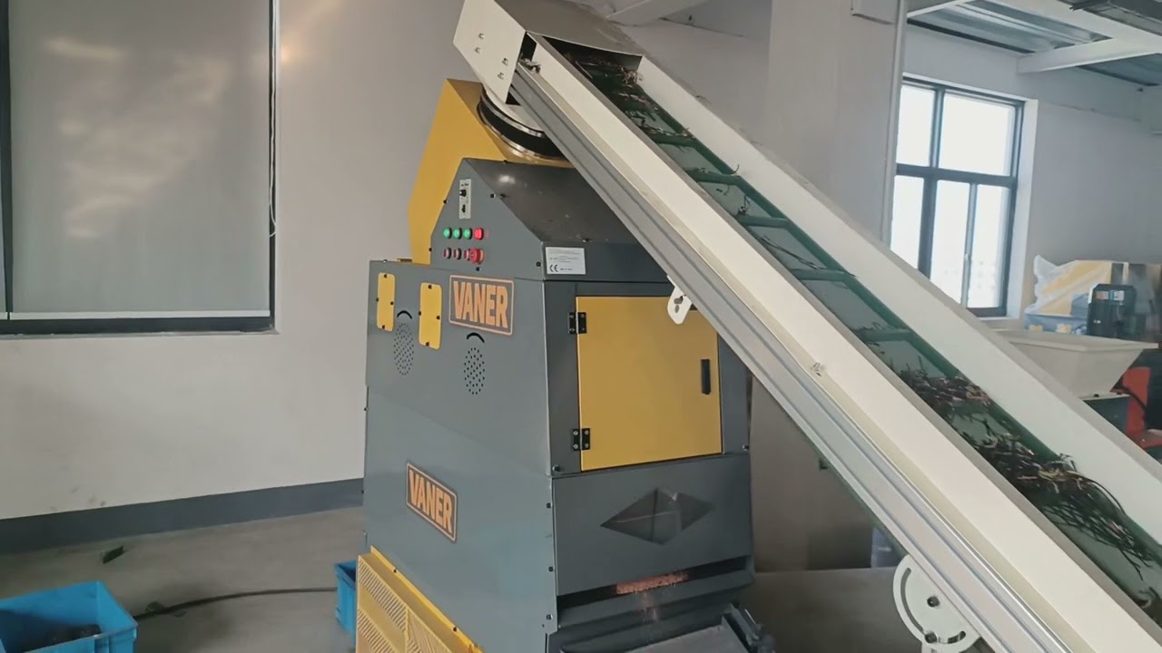 VANER C08 copper wire granulator recycling machine 100-180 kg/h