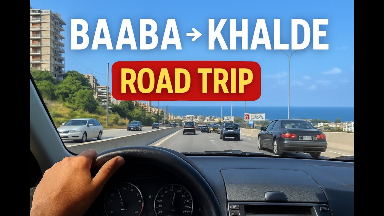 Tour in Lebanon 🇱🇧 from baabda to khalde