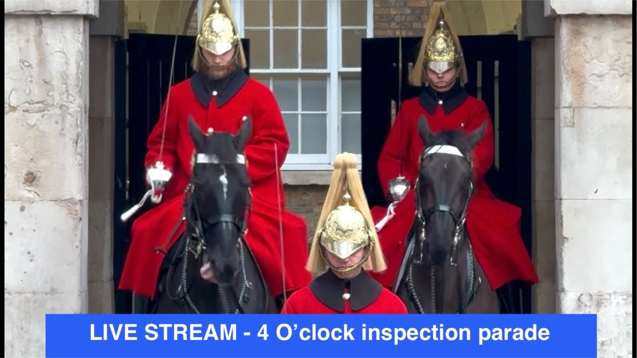 LIVE STREAM, King’s Guards, 4 o’clock punishment parade