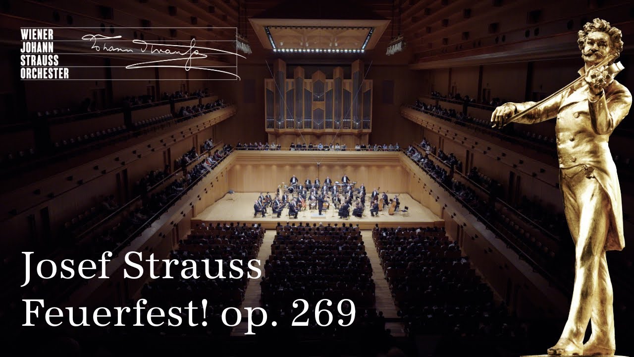 🎻 Josef Strauss: Feuerfest! / Polka française op. 269 | #NYC2024 | #NewYearsConcert | WJSO_at ♪♫