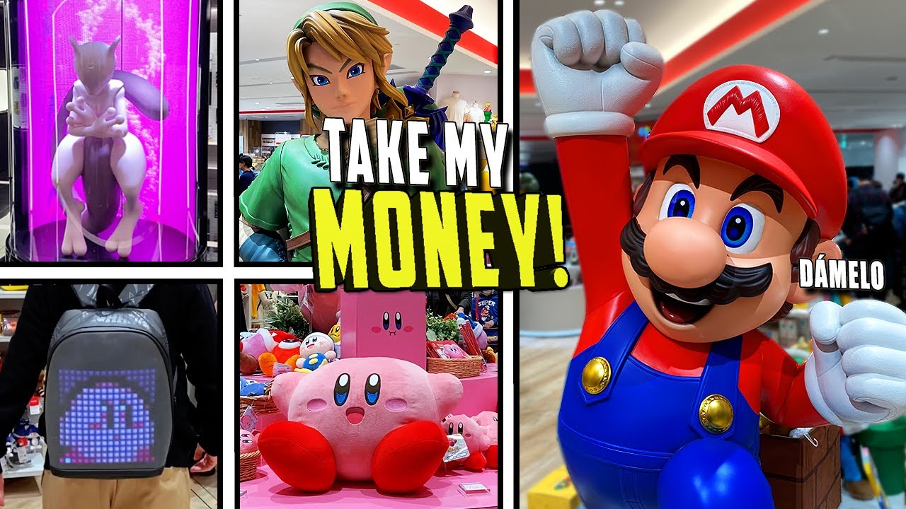 NO vas a CREER lo que tienen en la NINTENDO STORE de TOKYO 😱 |  TOUR 2022