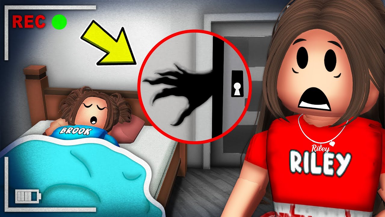 Что-то преследует Брука в Roblox Brookhaven!!