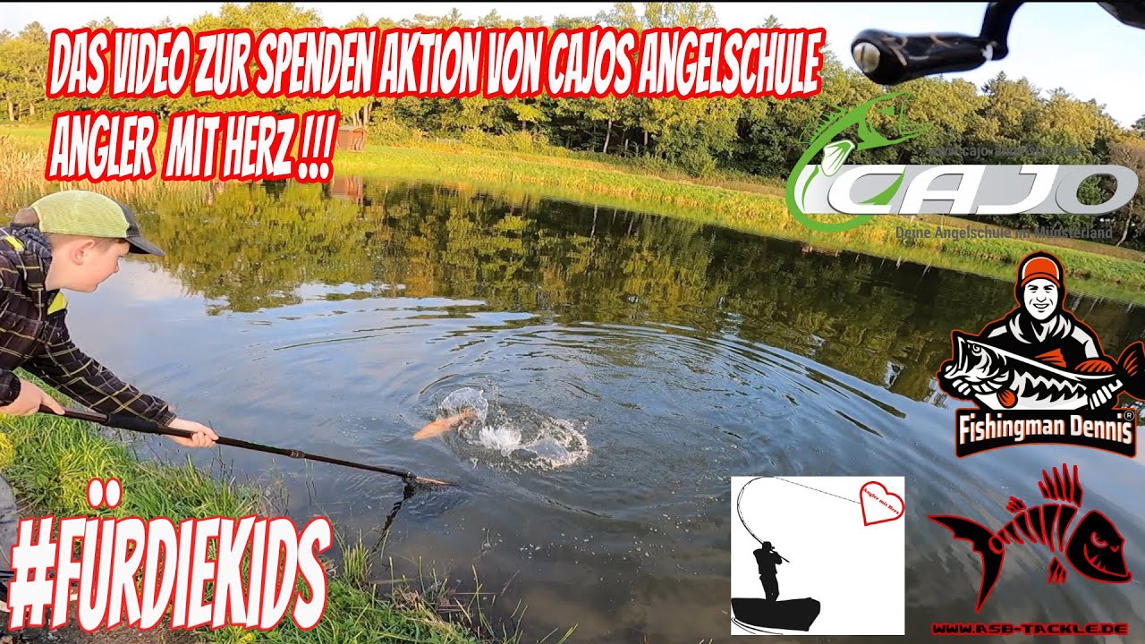 Angler mit Herz Forellen Angeln mit Ultra Light für ein guten Zweck