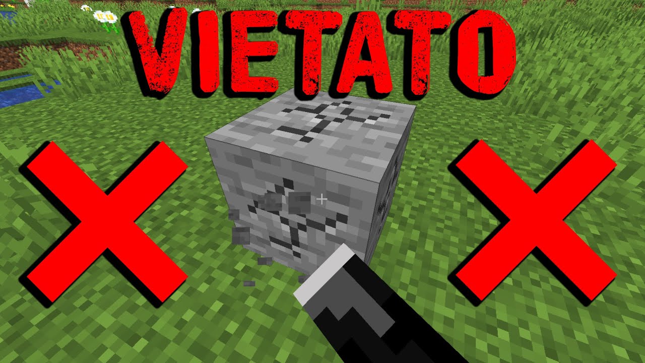Minecraft, ma NON POSSO ROMPERE BLOCCHI