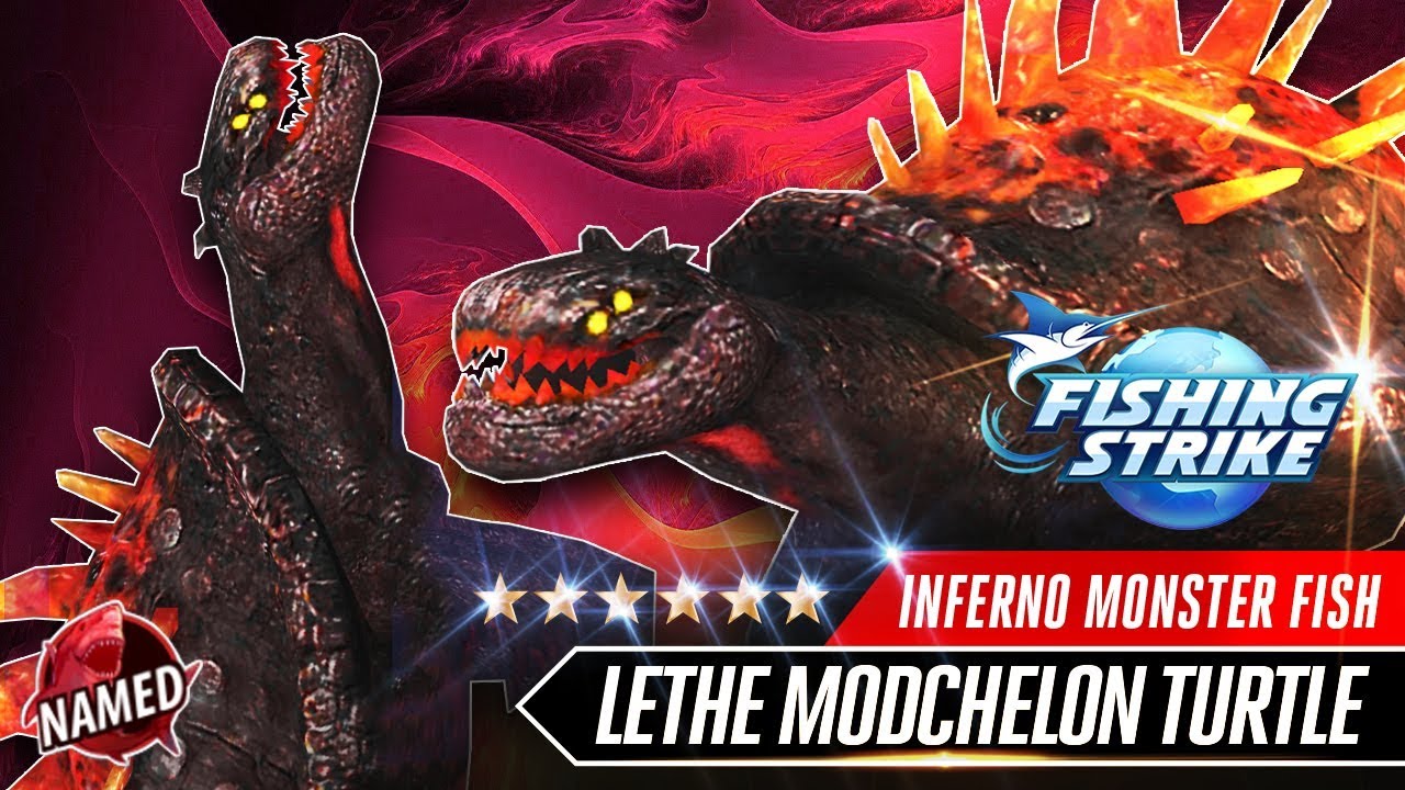 INFERNO LETHE MODCHELON NAMED FISH - MONSTER INFERNO FISH CATCH【釣魚大亨 Fishing Strike 피싱스트라이크】