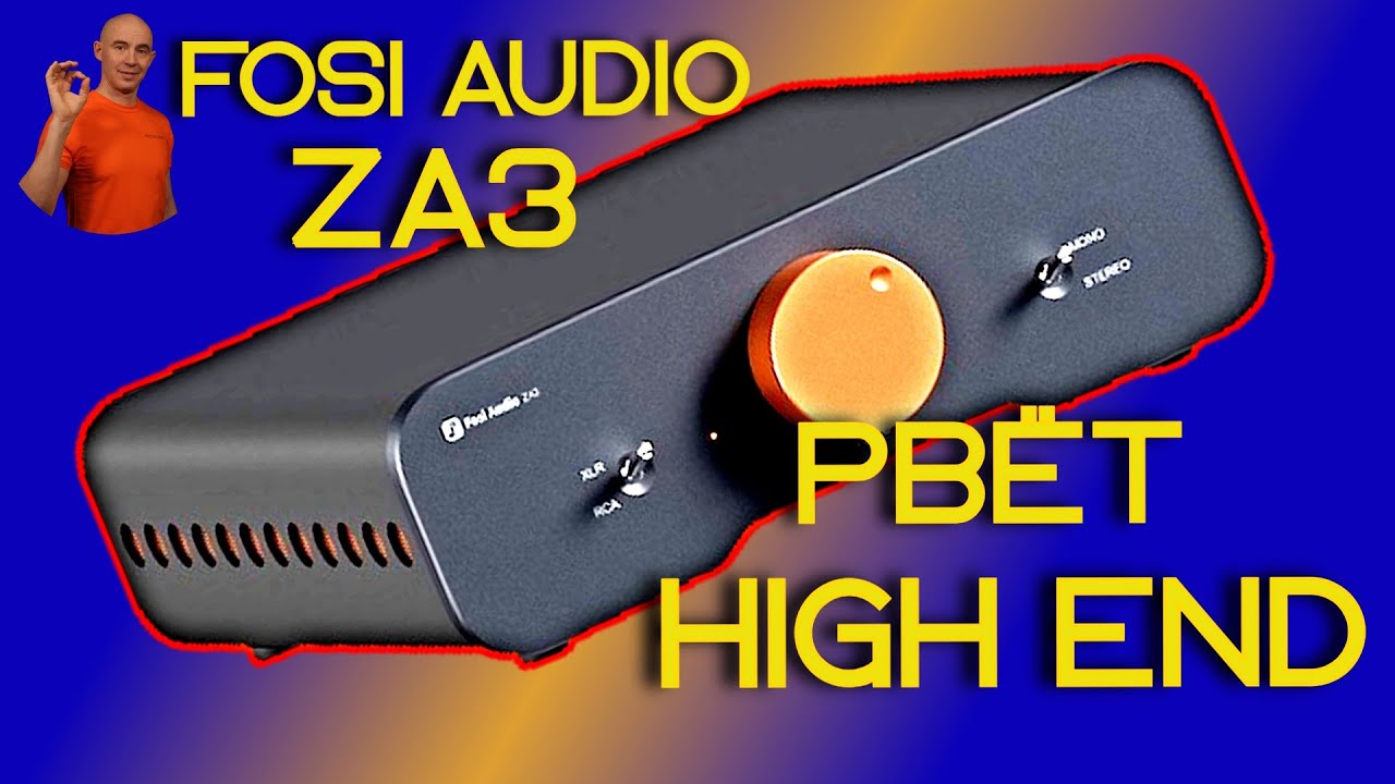 Fosi Audio ZA3 бюджетный усилитель с High End звуком